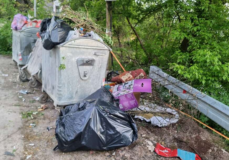 Borba sa divljim deponijama u Banjaluci: Stanari ulice Alekse Šantića Vaskrs dočekali u smeću VIDEO