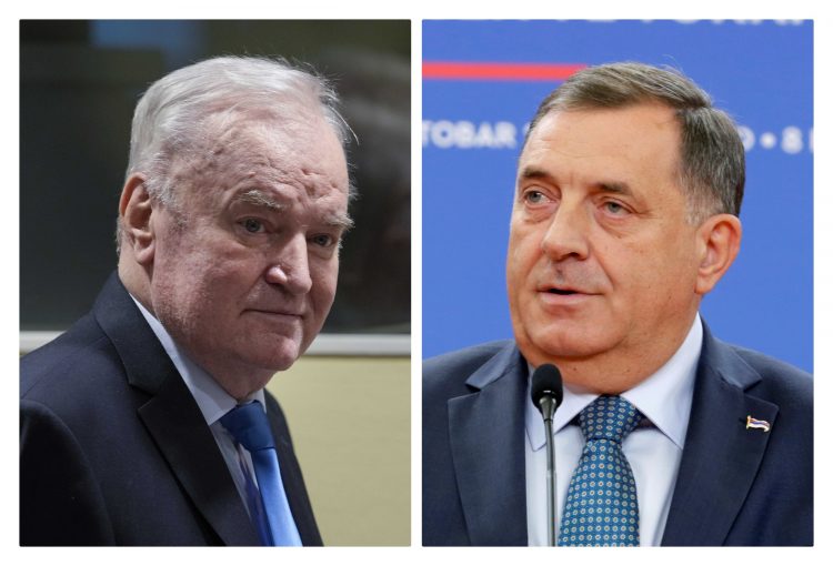 Dodik traži hitno liječenje i slobodu za Ratka Mladića: Neljudsko ponašanje Haškog tribunala