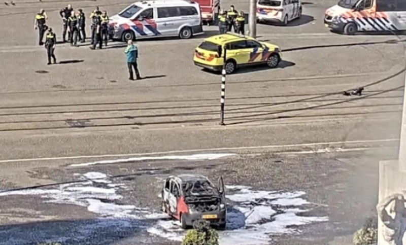 Drama na gradskom trgu: Automobil eksplodirao – vozač povrijeđen, ali i pod lupom policije