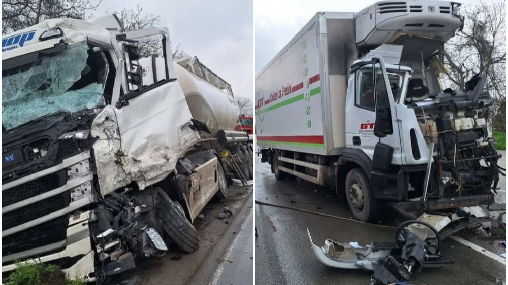 Stravična nesreća: Jedan kamion ostao bez kabine, drugi zgužvan kao kanta