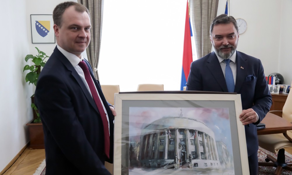 Košarac sa Šalajevom: BiH nije uvela sankcije Ruskoj Federaciji, niti će ih uvoditi