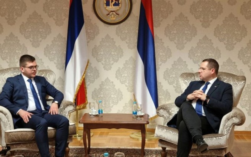 Kovačević sa zamjenikom ministra odbrane Slovačke: Svi postupci Srpske isključivo institucionalni i demokratski