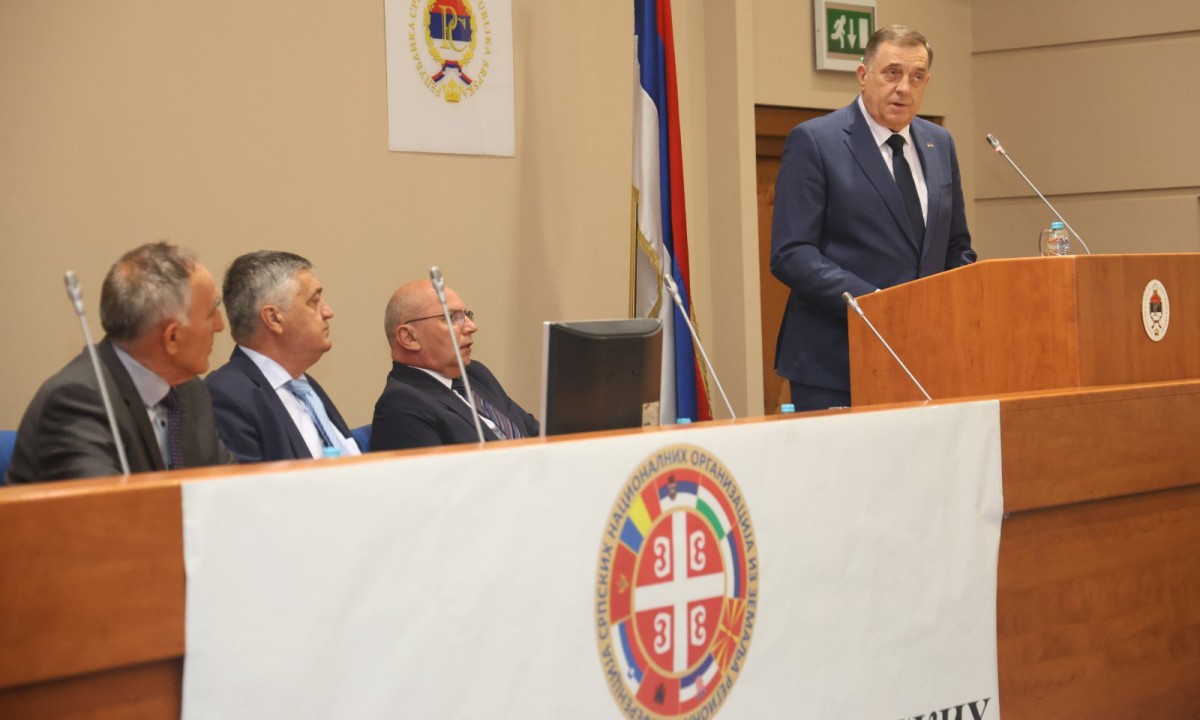 Dodik na konferenciji nacionalnih organizacija: Šmitova posljednja odluka neće se sprovoditi u Srpskoj