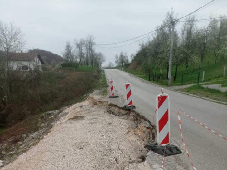 Odron prijetnja autobusima kroz Saračicu i Čokorska polja