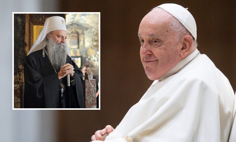 Patrijarh Porfirije uputio saučešće: Papa Franjo gradio mir i razumijevanje među ljudima i narodima