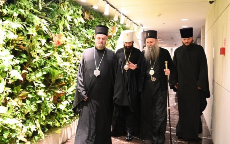Na poziv Kirila: Patrijarh srpski Porfirije započeo posjetu Moskvi