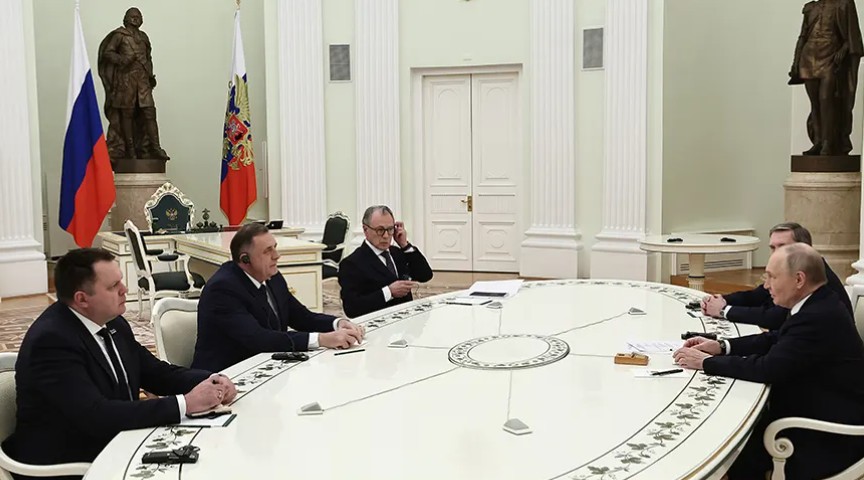 Dodik nakon sastanka s predsjednikom Rusije: Putin upoznat sa situacijom u Srpskoj i BiH VIDEO