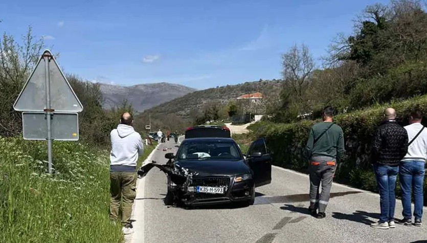Saobraćajka kod Trebinja: Jedno lice povrijeđeno