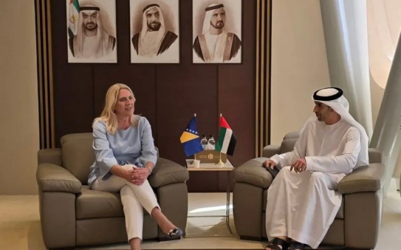U okviru radne posjete UAE: Cvijanovićeva sa Zejudijem o jačanju trgovinskih i privrednih veza