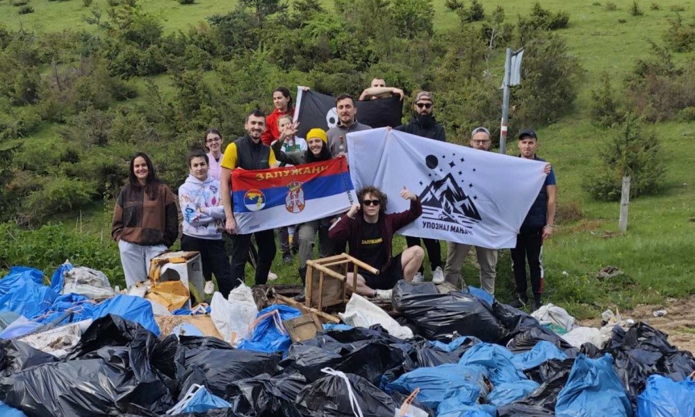 Tanja voli Manjaču, pa joj je i pomogla: Ovako je grupa mladih Banjalučana provela vikend FOTO
