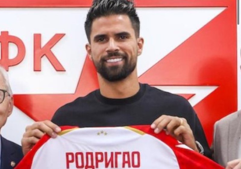 Crvena zvezda dobila novo pojačanje iz Brazila! Rodrigo zadužio dres sa brojem pet