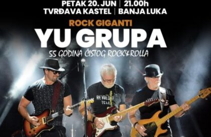 Rođendanski spektakl: YU grupa slavi 55 godina karijere koncertom u Banjaluci VIDEO