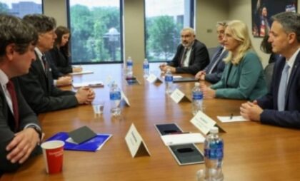 Cvijanović sa Landaumom: Odgovornost za sve procese u BiH treba da preuzmu domaće institucije
