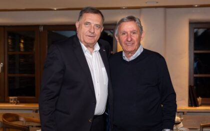 Dodik sa Pešićem: Srpska se raduje i proslavlja svaki uspjeh Srbije