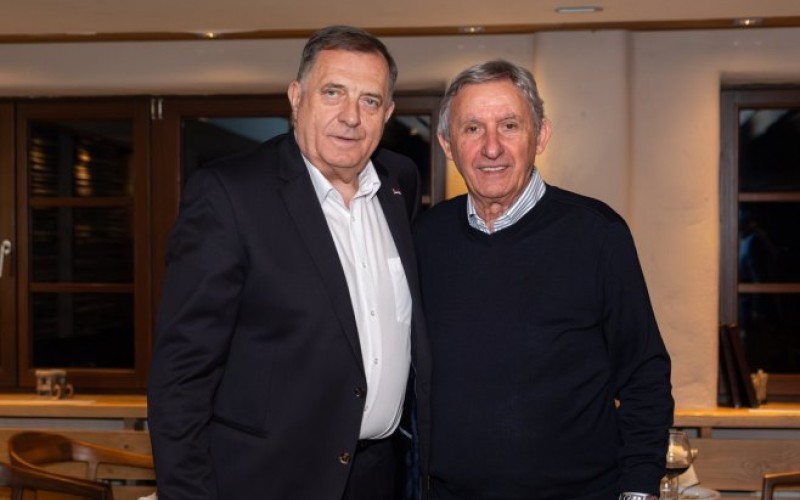 Dodik sa Pešićem: Srpska se raduje i proslavlja svaki uspjeh Srbije