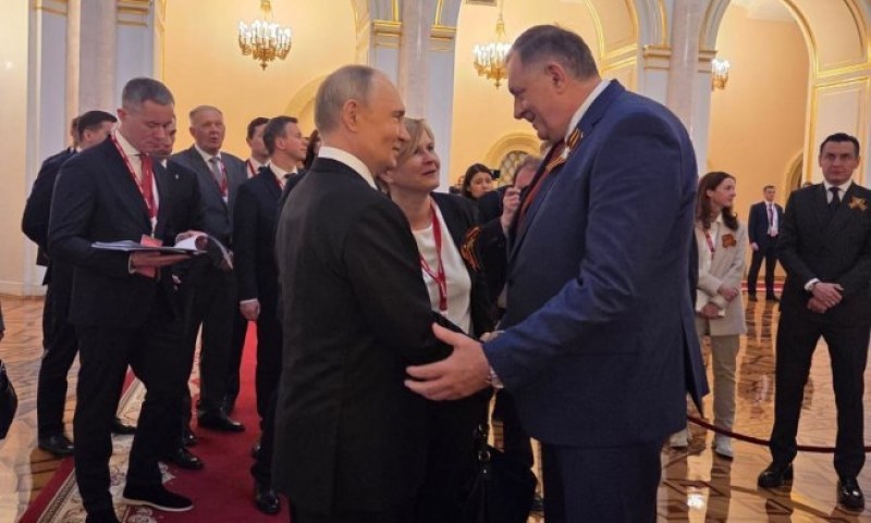 Dodik sa Putinom: Srpska može da računa na podršku Rusije u odbrani Dejtona