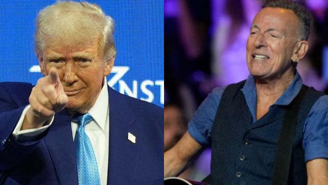 Tramp brutalno napao Springstina: “Osušena šljiva od rokera”