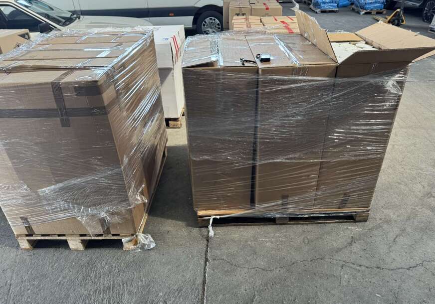 Vrijednost 50.000 KM: Na graničnom prelazu Gradiška oduzeto 2.500 kilograma duvana za nargile