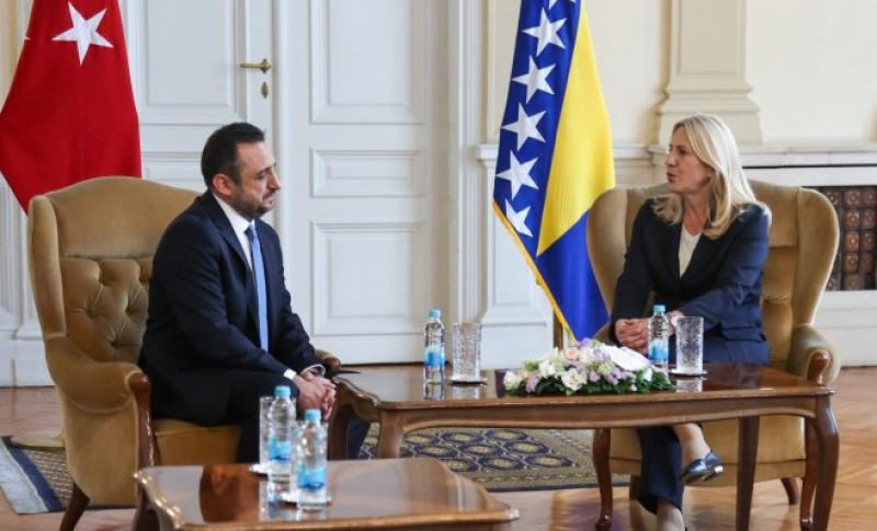 Dobrodošlica za Aksekija: Cvijanović primila akreditive novoimenovanog ambasadora Turske u BiH