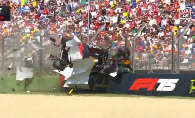 Japanac izgubio kontrolu nad bolidom: Zastrašujući udes na startu trke Formule jedan
