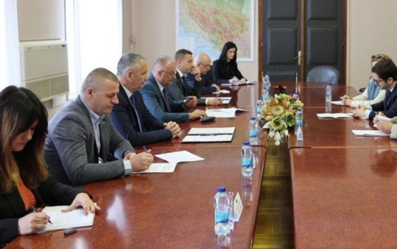 Goganović sa ambasadorom Francuske u BiH: Iz trenutne političke krize može se izaći samo dijalogom