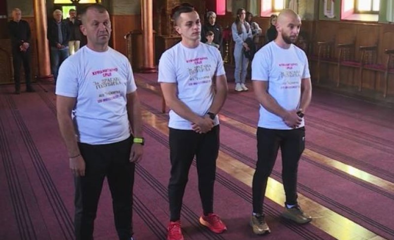 Bravo, momci! Aleksandar, David i Branislav trče od Rudog do Ostroga, a cilj je više nego human VIDEO