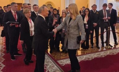 Cvijanović nakon susret sa Putinom: Prilika da se zahvalim na pozivu i čestitam Dan pobjede FOTO