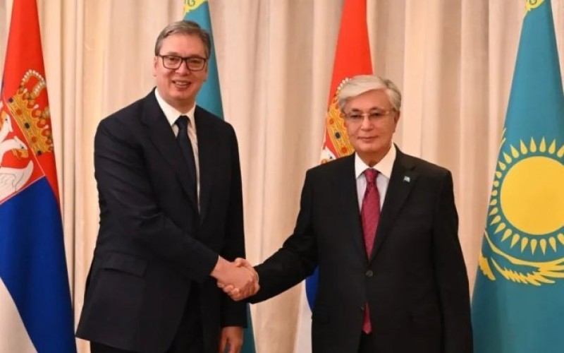 Vučić sa Tokajevom: Uskoro uspostavljanje direktne avio-linije između Beograda i Astane