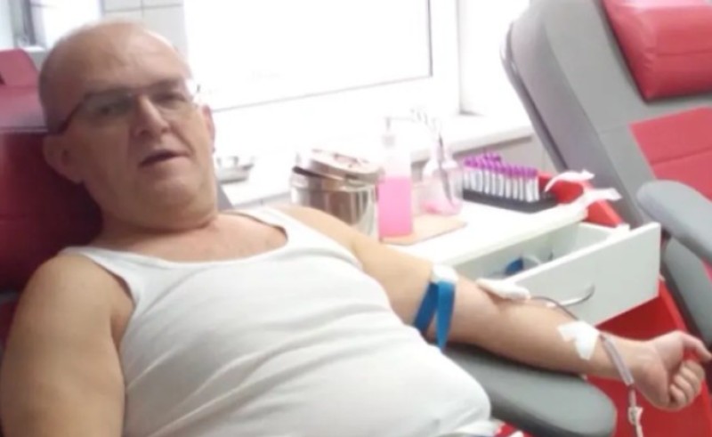 Iza njegovog skromnog gesta krije se nečija šansa za život: Željko darovao krvi čak 65 puta