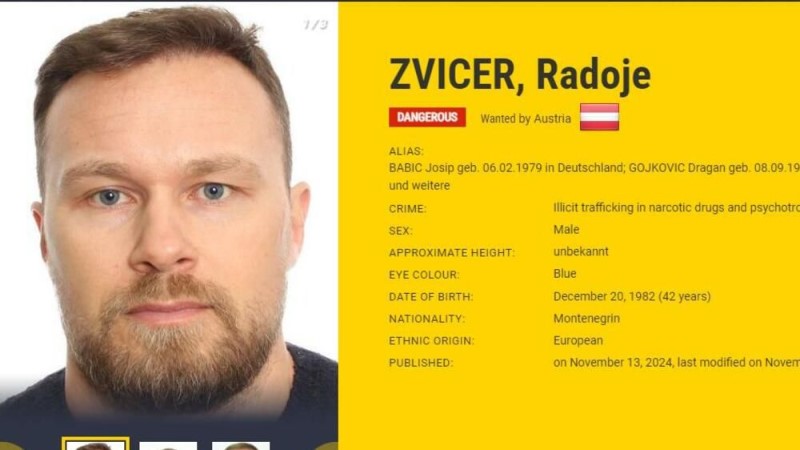 Zvicer na crvenoj potjernici Interpola: Traži se zbog šest teških ubistava i šverca droge