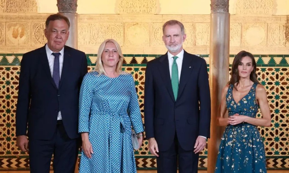 Cvijanovićeva u Sevilji: Prijatna dobrodošlica od španskog kralja i kraljice
