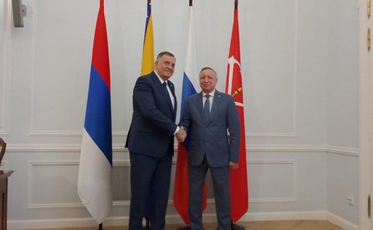 Dodik u Sankt Peterburgu: Istrajavamo u prijateljstvu sa Rusijom uprkos teškim okolnostima
