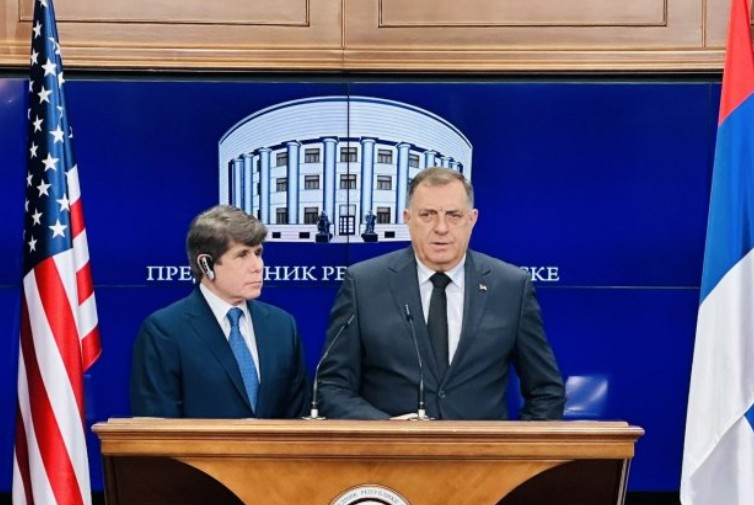 Dodik nakon sastanka sa Blagojevićem: Srpska podržava Trampa i poštuje SAD FOTO