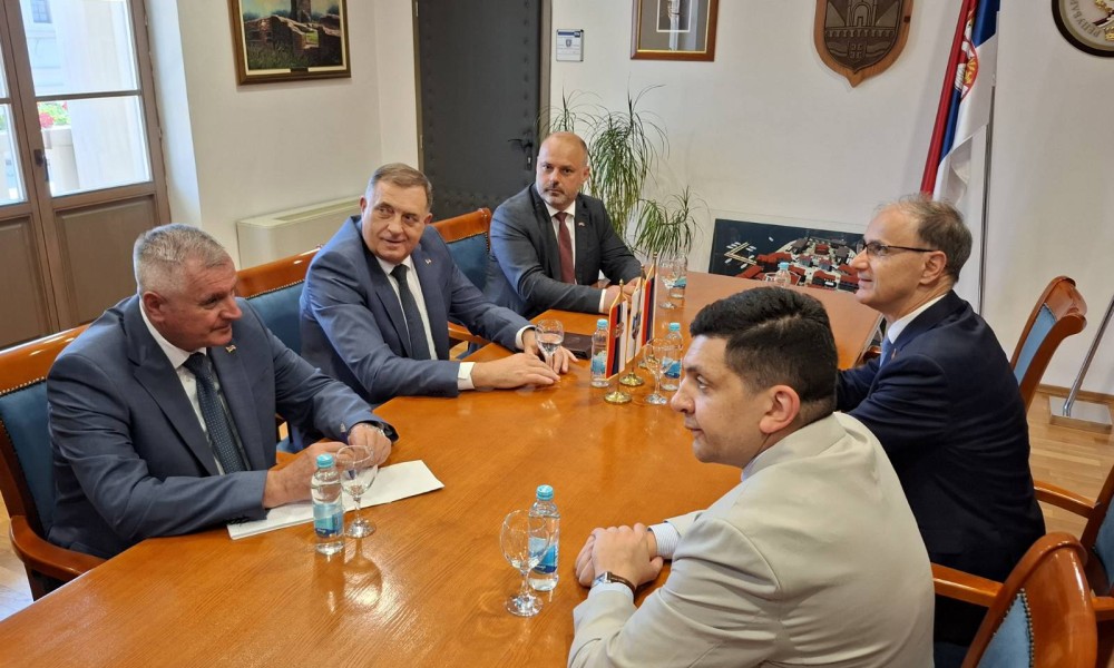 Dodik se sastao sa Macutom u Višegradu: Evo o čemu su razgovarali
