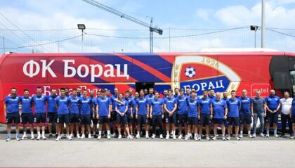 Еkipa motivisana: Borac otputovao na pripreme u Sloveniju