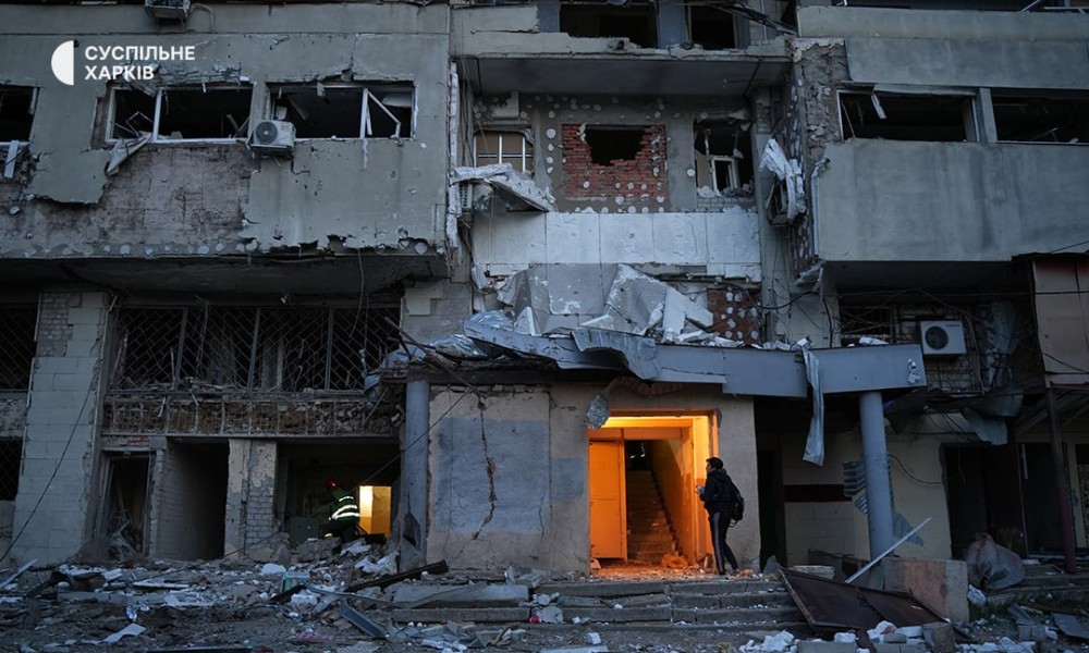 Harkov potpuno devastiran: Rusi lansirali seriju dronova na Ukrajinu FOTO