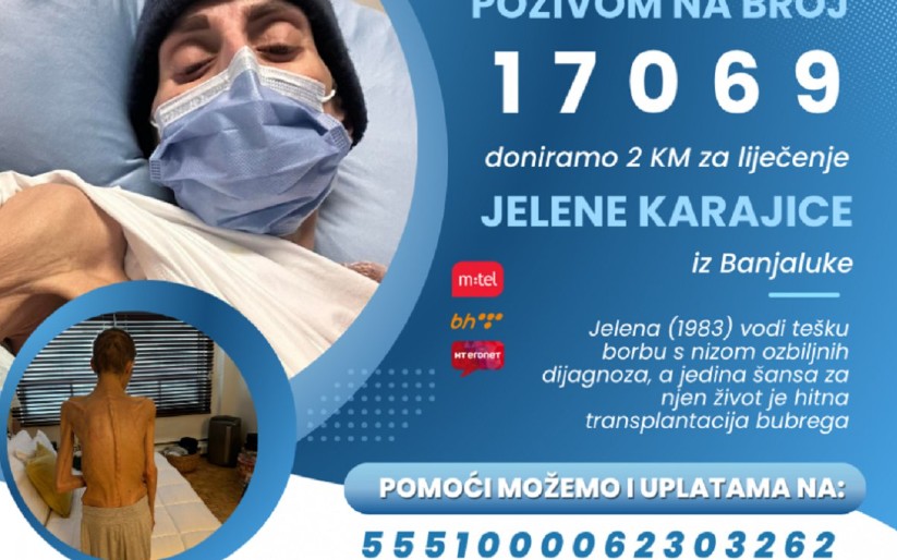 Pozovite 17069! Banjalučanka Jelena Karajica treba našu pomoć