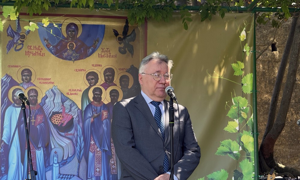 Kalabuhov posjetio manastir Žitomislić: Solidarnost u odbrani međunarodnog prava