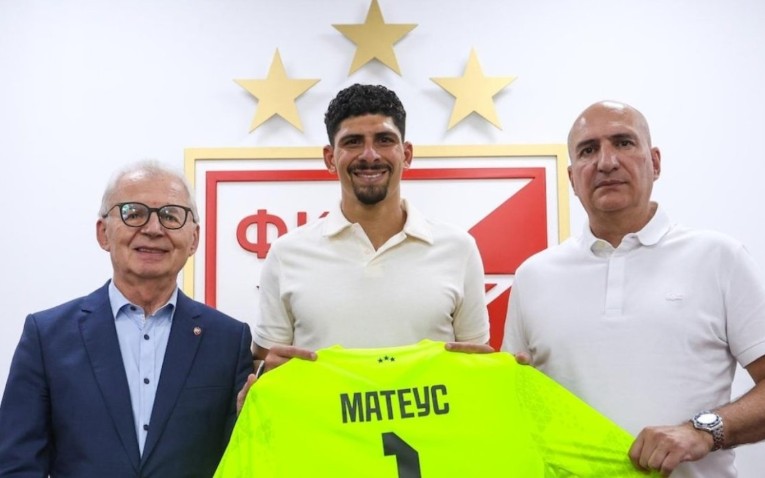 Pojačanje na mreži: Mateus novi golman Crvene zvezde