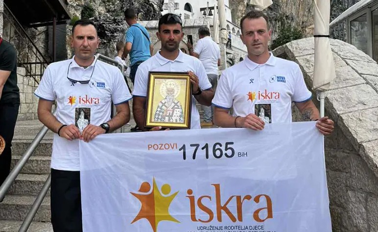 Vojnik velikog srca: Mirko Vujinović iz Banjaluke stigao do Ostroga