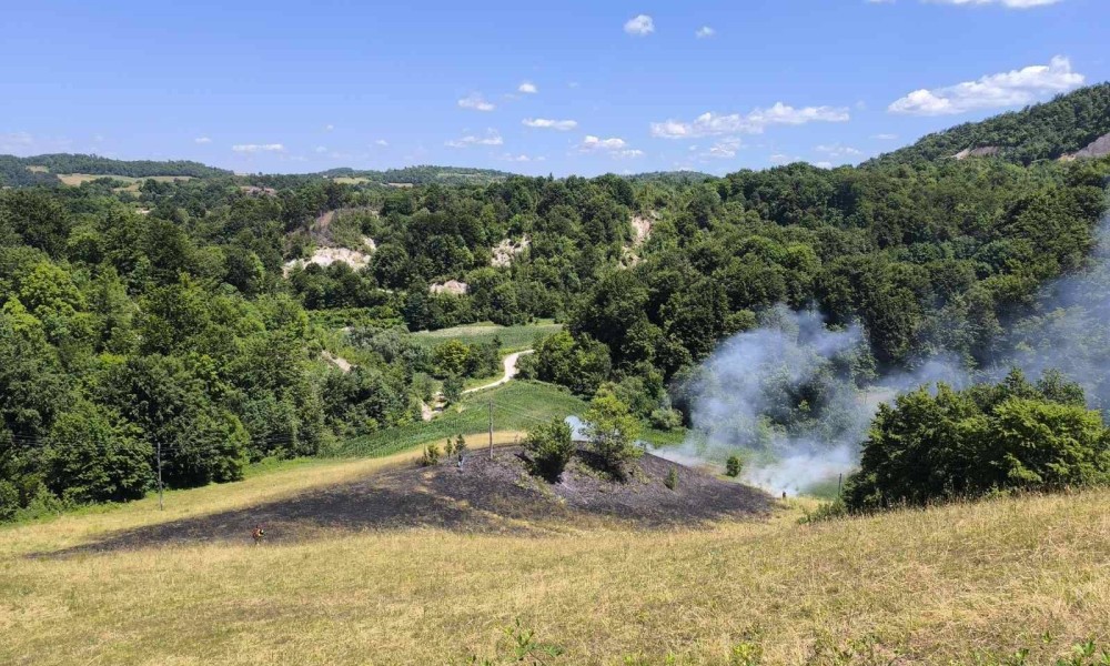 Povećan broj intervencija: Četiri požara niskog rastinja za 24 časa u Banjaluci