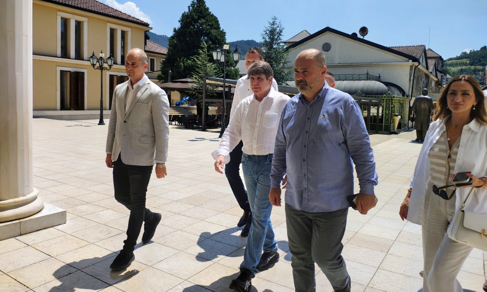 Blagojević stigao u Višegrad: Održan sastanak sa načelnikom opštine FOTO