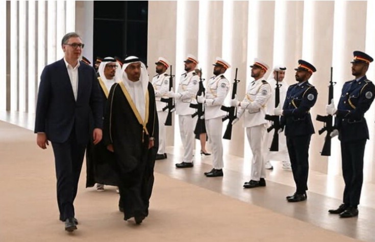 Vučić u posjeti Emiratima: “Radujem se razgovorima sa Zajedom”