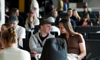 Svečano dočekan avion: Na prvom letu iz Beograda do Tbilisija 130 putnika