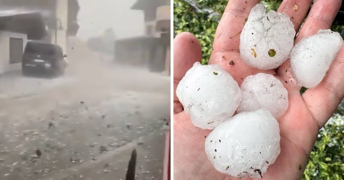 Nevrijeme protutnjalo Austrijom: Automobili uništeni, grad uklanjali bagerima VIDEO