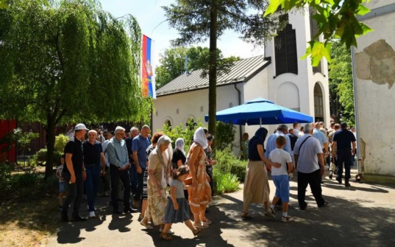 Služena liturgija: Obilježena slava VRS u kasarni “Vojvoda Stepa Stepanović”
