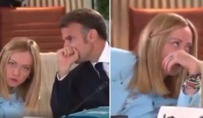 Šapat na uvo! Svijet bruji o reakciji Đorđe Meloni kada joj se obratio Makron VIDEO