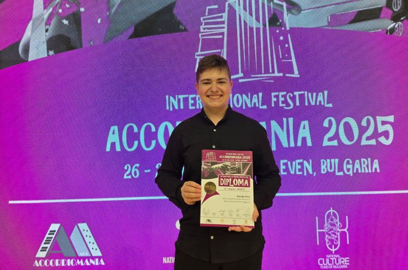 Đorđe Perić pobjednik međunarodnog takmičenja u Bugarskoj