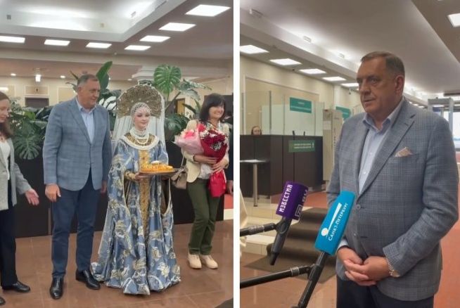 Dodik doputovao u Sank Peterburg: Veoma mi je drago što sam ponovo u Rusiji