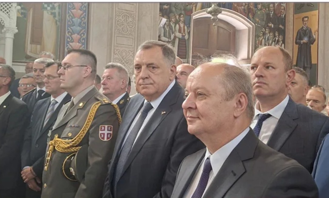 Dodik stigao u Trebinje: Prisustvuje obilježavanju slave Vojske Srpske